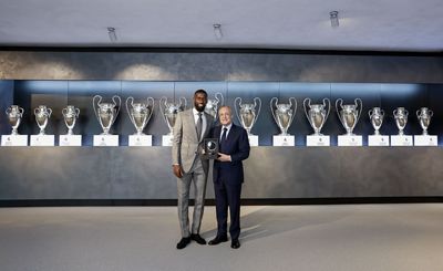 presentación de rüdiger como nuevo jugador del real madrid