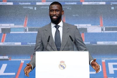 presentación de rüdiger como nuevo jugador del real madrid