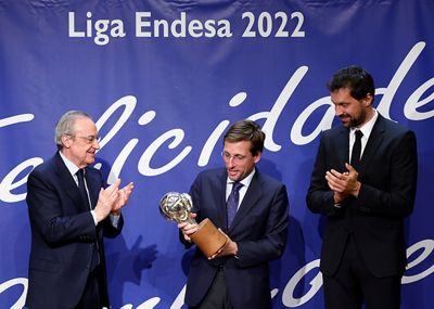 el campeón ofreció la 36ª liga a los madridistas