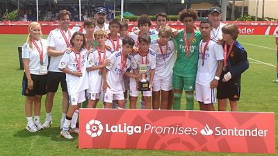 El Real Madrid, subcampeón del VI Torneo Internacional LaLiga Promises