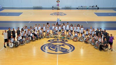 Arrancó el XIII Campus de Baloncesto Inclusivo de la Fundación