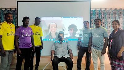 Online training for the Foundation's schools in India