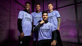 O Real Madrid e a adidas apresentam a segunda camisola da temporada 2022-23