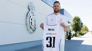 Dzanan Musa, nuevo jugador del Real Madrid