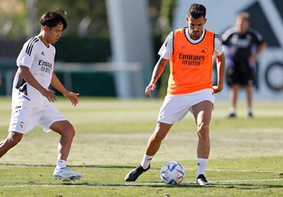 entrenamiento del real madrid