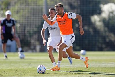 entrenamiento del real madrid