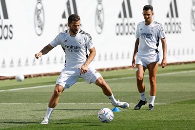 entrenamiento del real madrid