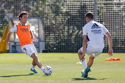 entrenamiento del real madrid