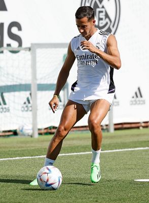 entrenamiento del real madrid