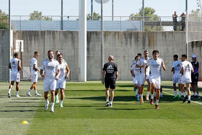 entrenamiento del real madrid