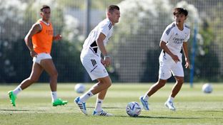 First training session of the pre-season