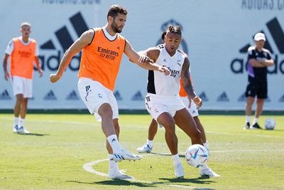 entrenamiento del real madrid
