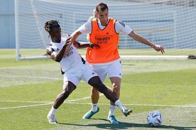 entrenamiento del real madrid