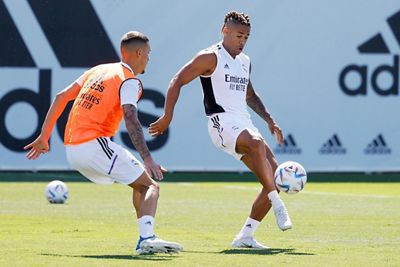 entrenamiento del real madrid