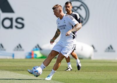 entrenamiento del real madrid