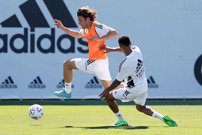 entrenamiento del real madrid