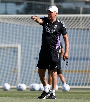 entrenamiento del real madrid