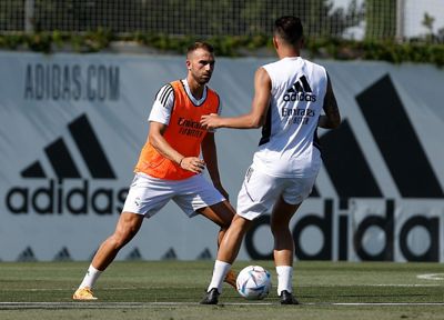 entrenamiento del real madrid