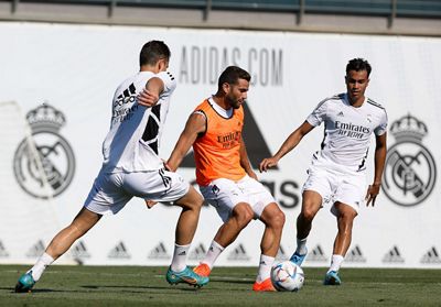 entrenamiento del real madrid