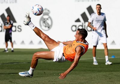 entrenamiento del real madrid