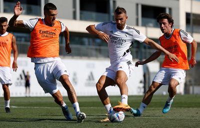 entrenamiento del real madrid