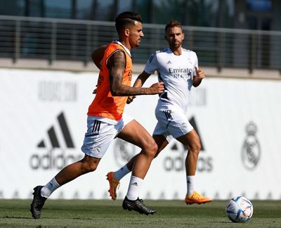 entrenamiento del real madrid