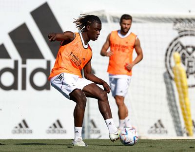 entrenamiento del real madrid