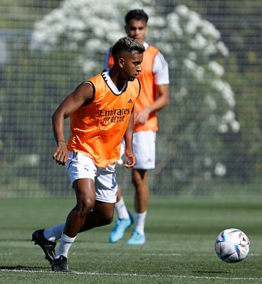 entrenamiento del real madrid