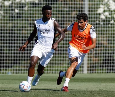 entrenamiento del real madrid