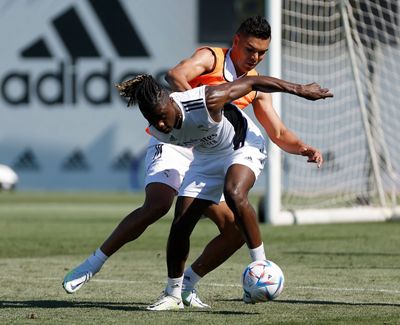 entrenamiento del real madrid