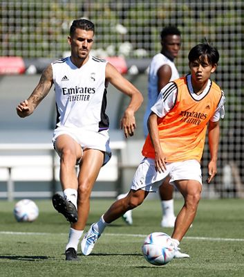 entrenamiento del real madrid