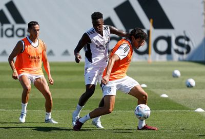 entrenamiento del real madrid