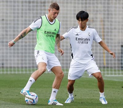 entrenamiento del real madrid