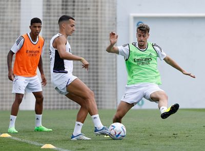 entrenamiento del real madrid