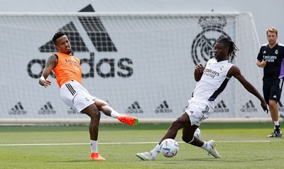 entrenamiento del real madrid