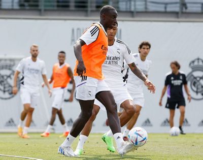 entrenamiento del real madrid