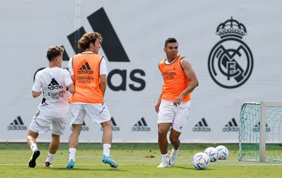 entrenamiento del real madrid