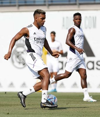 entrenamiento del real madrid