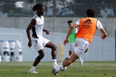entrenamiento del real madrid