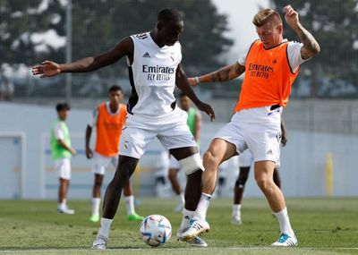 entrenamiento del real madrid