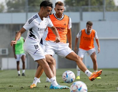 entrenamiento del real madrid