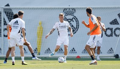 entrenamiento del real madrid