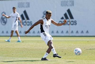 entrenamiento del real madrid