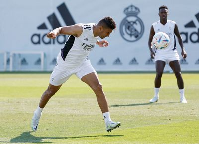 entrenamiento del real madrid