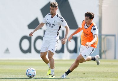 entrenamiento del real madrid