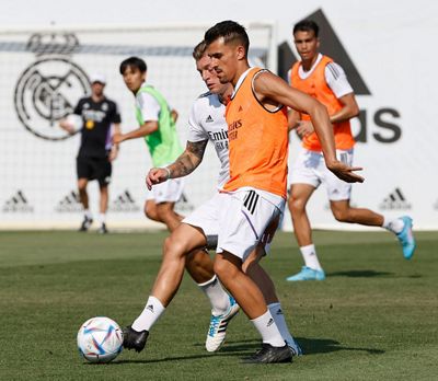 entrenamiento del real madrid