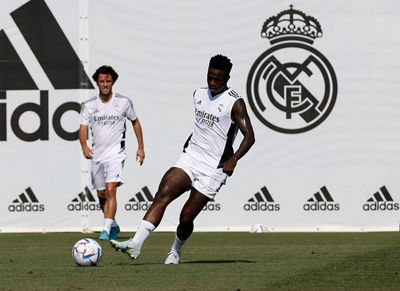 entrenamiento del real madrid