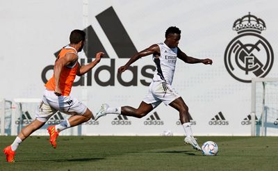 entrenamiento del real madrid