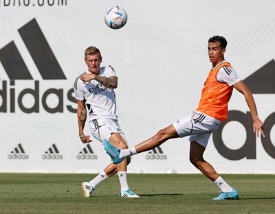 entrenamiento del real madrid