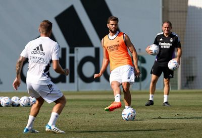 entrenamiento del real madrid